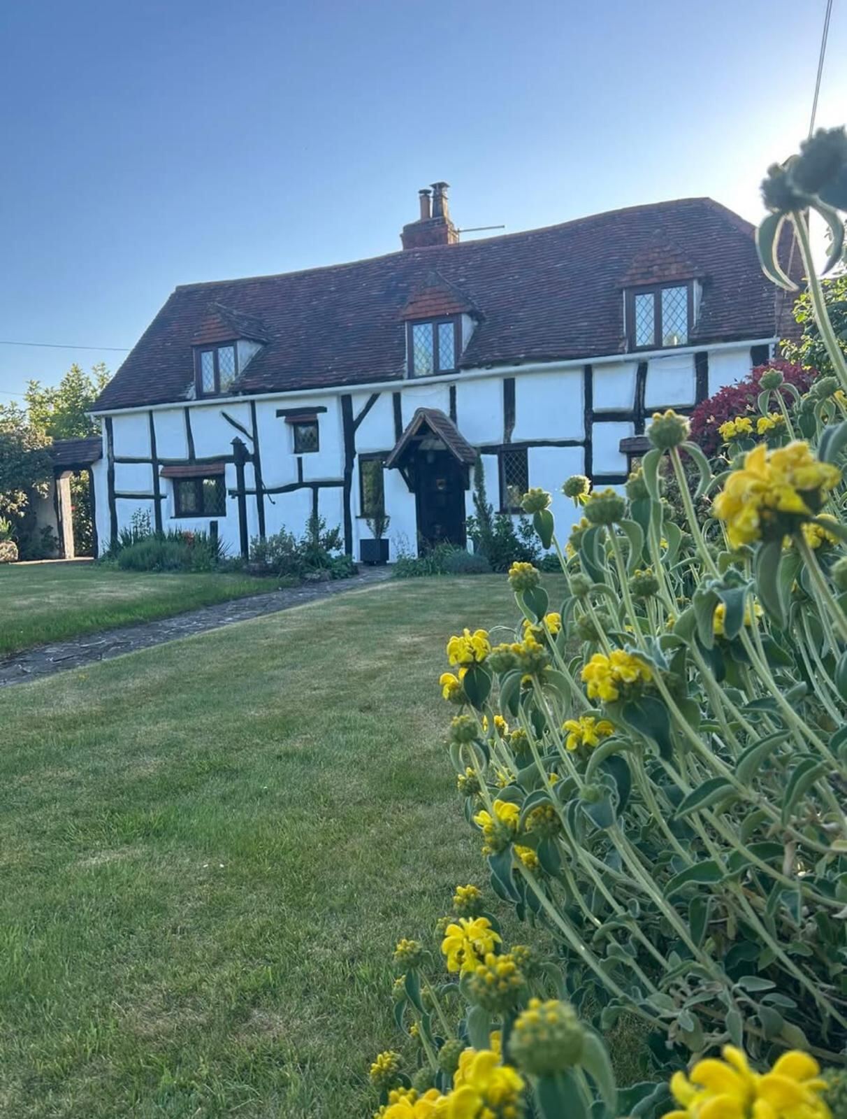 The cottage in summer